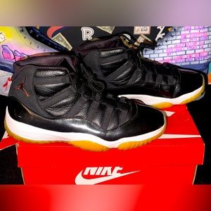 Jordan 11 Retro “72-10” 2015, Size 13, Black, White, and Crimson. No orig. box